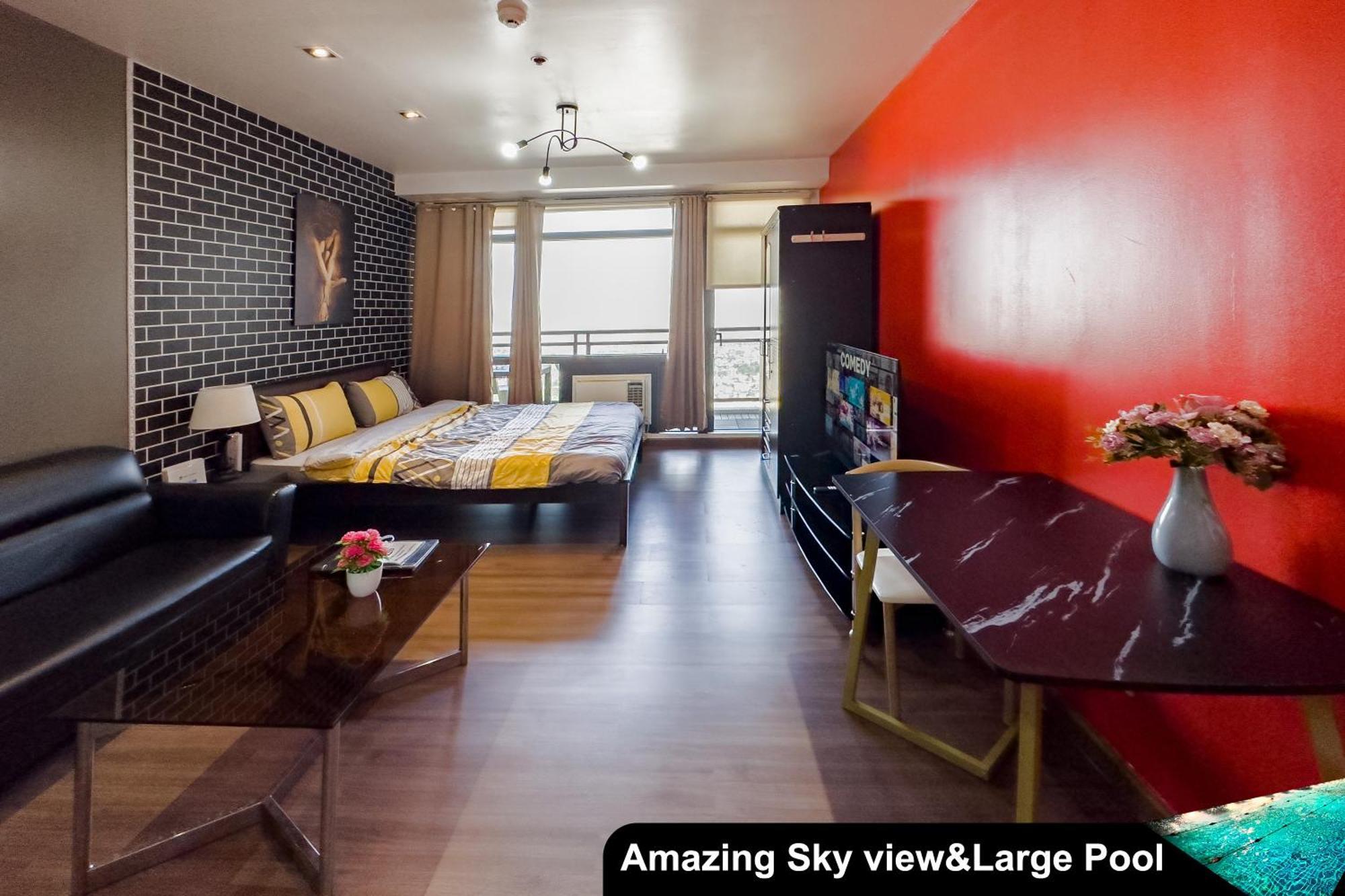 Gramercy Residences 1 Bed City View With Balcony San Pedro Makati Exterior foto