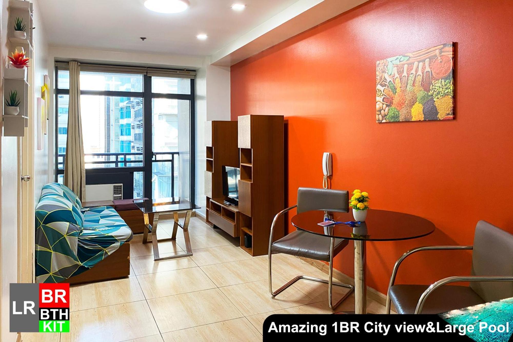 Gramercy Residences 1 Bed City View With Balcony San Pedro Makati Exterior foto