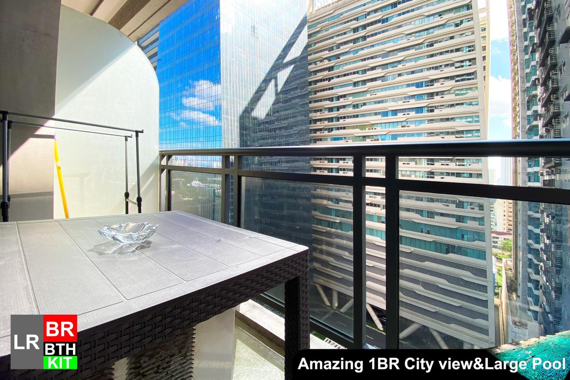 Gramercy Residences 1 Bed City View With Balcony San Pedro Makati Exterior foto