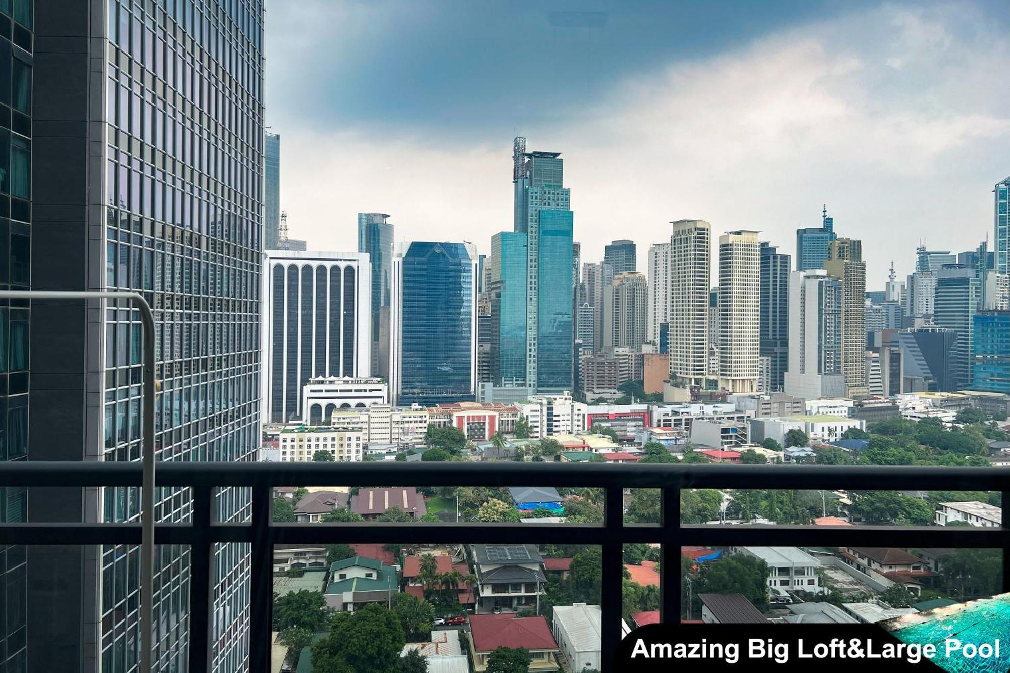 Gramercy Residences 1 Bed City View With Balcony San Pedro Makati Exterior foto